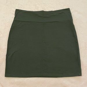 Charlotte Russe Green Pencil Skirt - Size XL